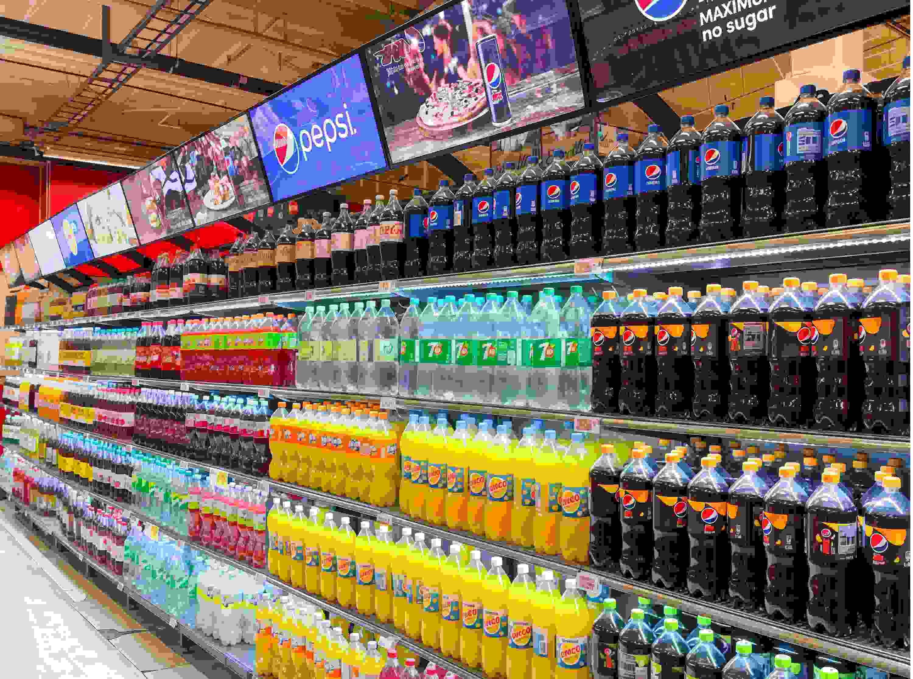 Supermarket grocery aisle 6