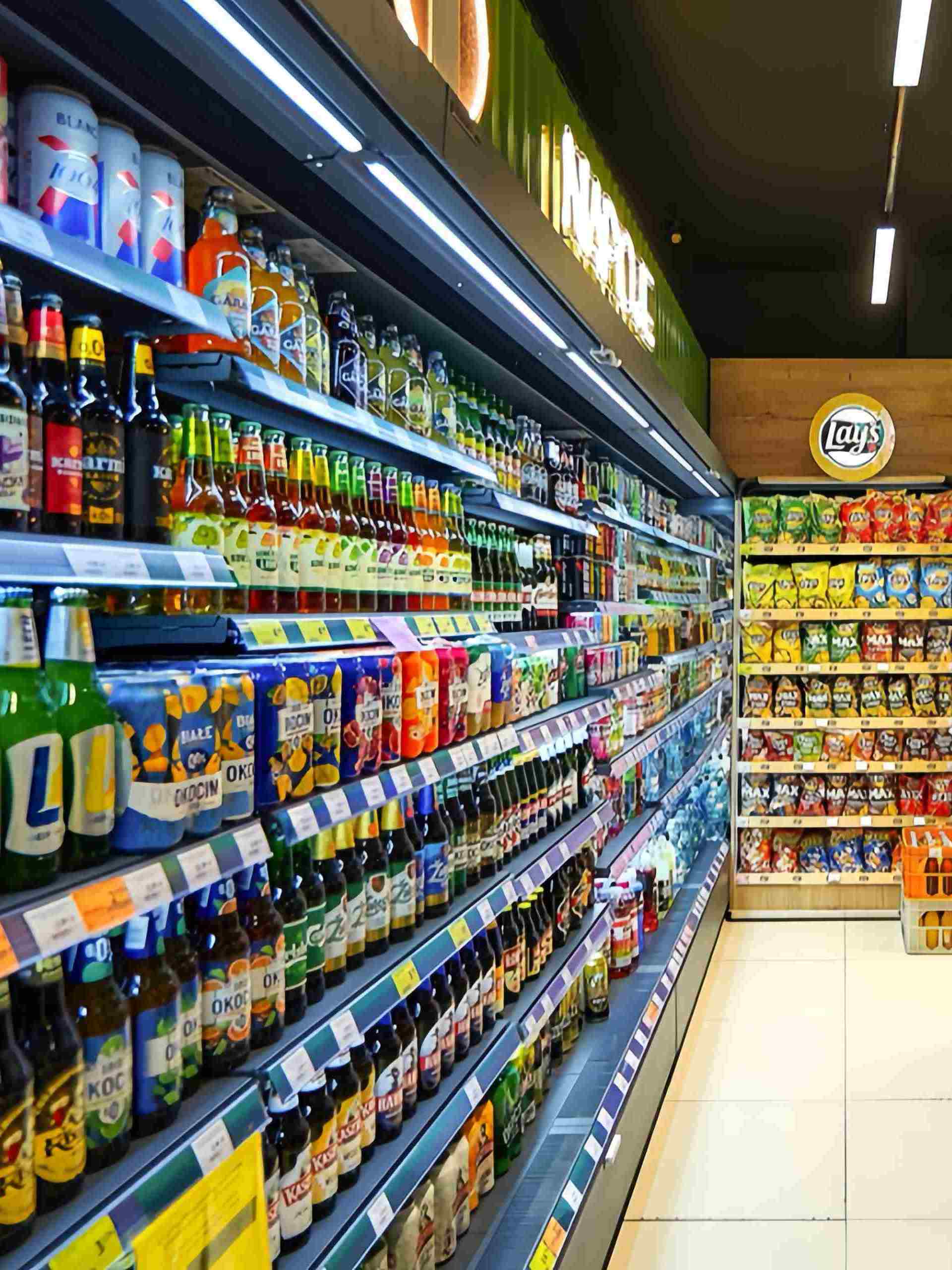 Supermarket grocery aisle 4